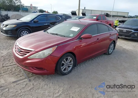 2012 Hyundai Sonata Gls из США, поврежденный, VIN 5NPEB4AC3CH348608